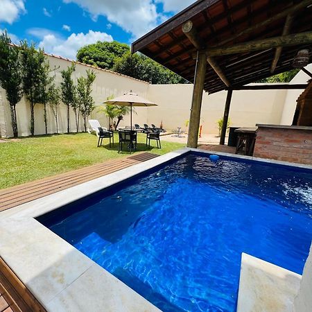 Espaco Ranchao Com Piscina Em Sao Pedro - Sp Buitenkant foto
