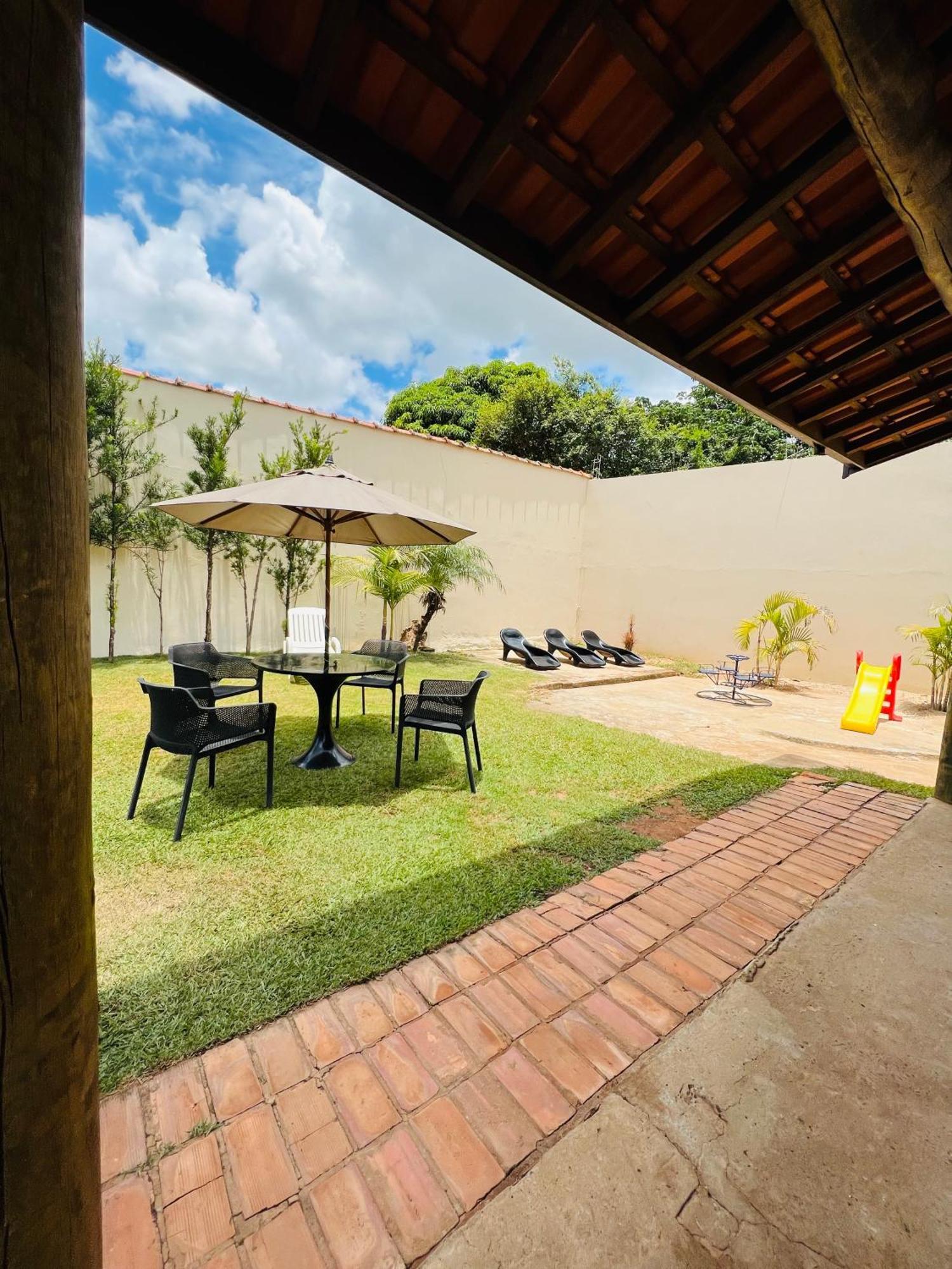 Espaco Ranchao Com Piscina Em Sao Pedro - Sp Buitenkant foto