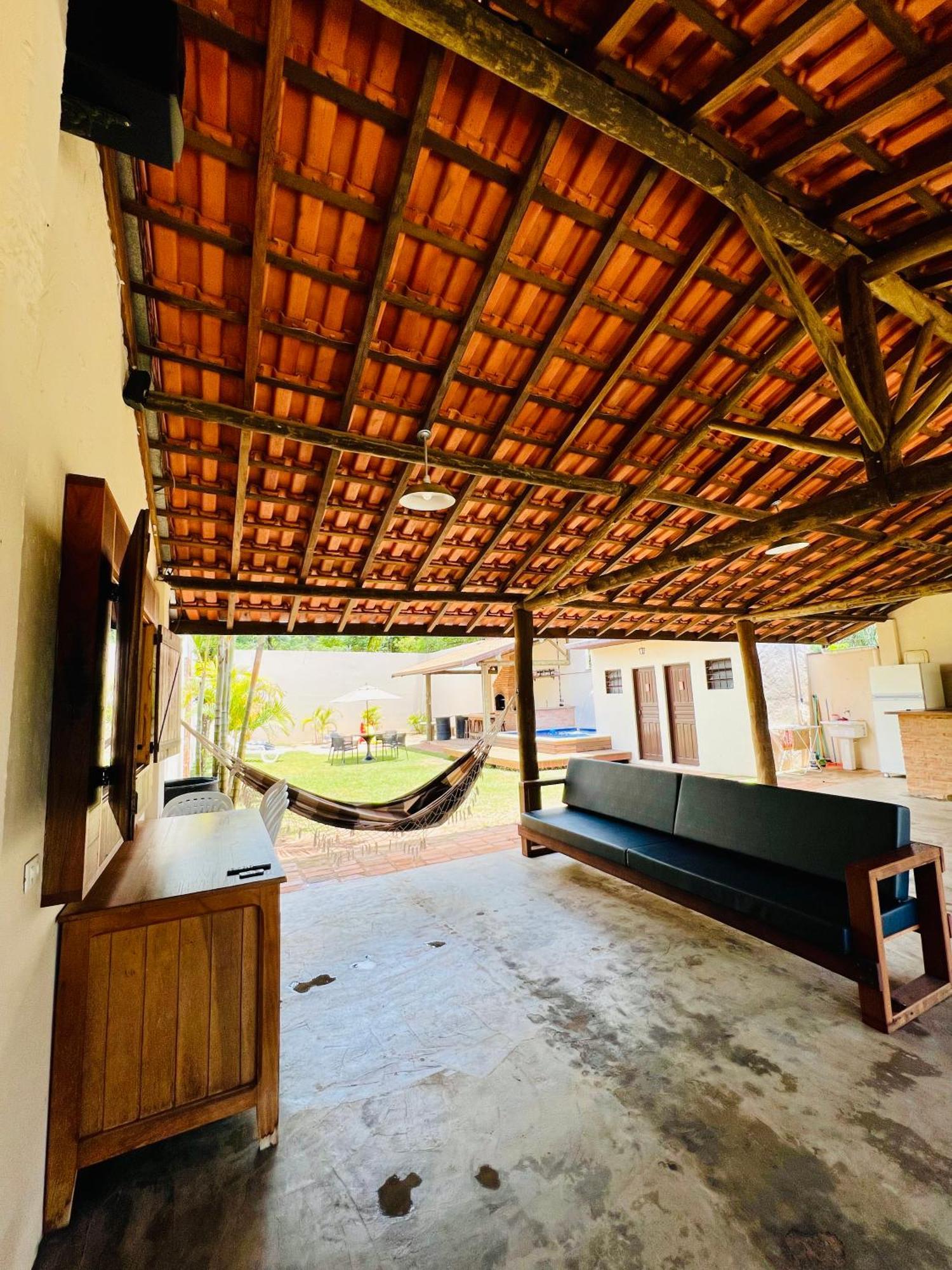 Espaco Ranchao Com Piscina Em Sao Pedro - Sp Buitenkant foto