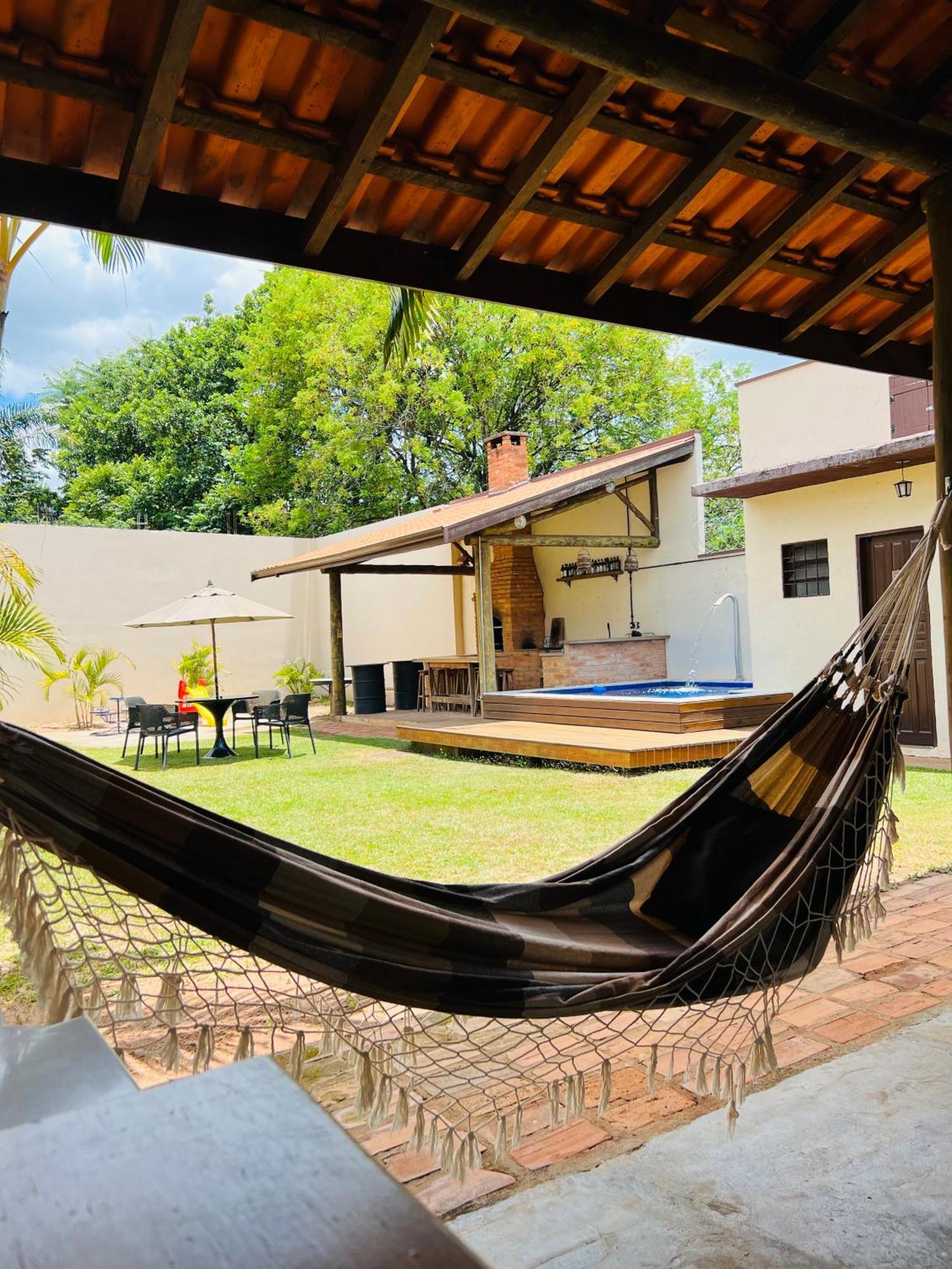 Espaco Ranchao Com Piscina Em Sao Pedro - Sp Buitenkant foto