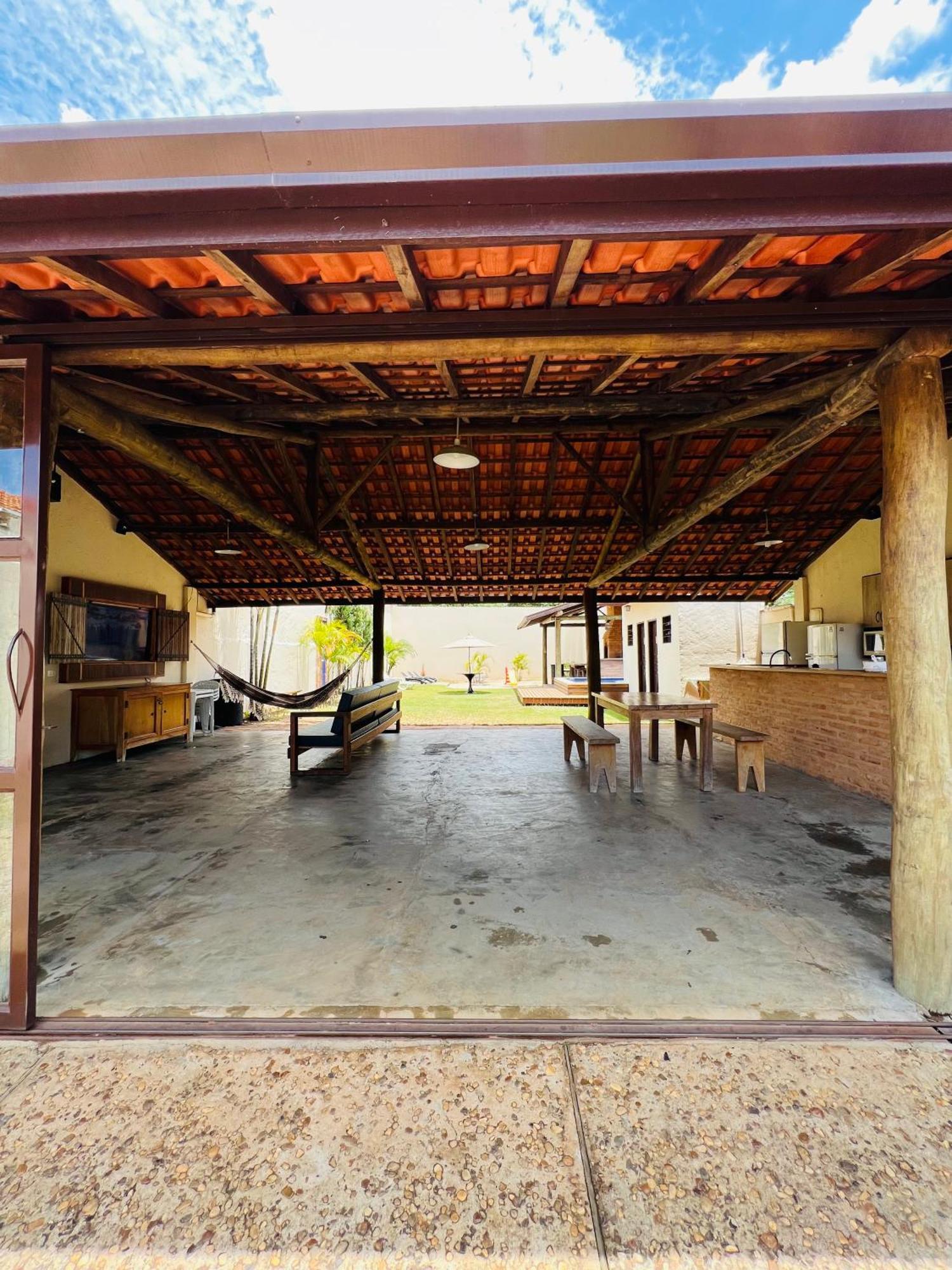 Espaco Ranchao Com Piscina Em Sao Pedro - Sp Buitenkant foto
